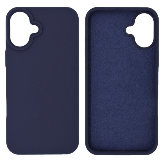 Θήκη Ancus Silicon Liquid για Apple  iPhone 16 Plus Μπλε 45525