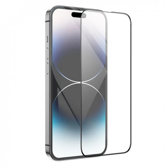 Tempered Glass Hoco G12 5D Full Screen Large Arc Edges Protection 9H για Apple iPhone 14 Pro Max 46118