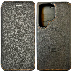 Θήκη Folio TPU Ancus Magnetic Ring για Samsung SM-S948 Galaxy S26 Ultra Μαύρη 50848