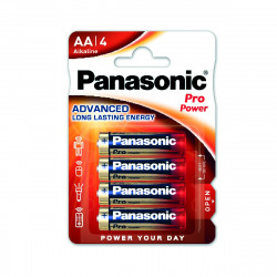 Μπαταρία Αλκαλική Panasonic Alcaline Pro Power LR6PPG/4BP size AA 1.5 V Τεμ. 4 34281