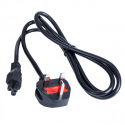 Καλώδιο Τροφοδοσίας AK-AG-02A British CCA BS 1363 (Τύπος G) / IEC C5 UK 250V/10A Μαύρο 1.5m 38466