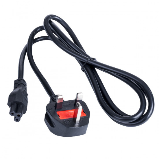 Καλώδιο Τροφοδοσίας AK-AG-02A British CCA BS 1363 (Τύπος G) / IEC C5 UK 250V/10A Μαύρο 1.5m 38466