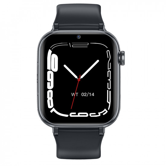Smartwatch Maxcom FW59 4G GPS IP65 670mAh με 1.85” IPS 20mm Silicon Band και SOS Button Μαύρο με Δυνατότητα Κλήσεων 41014