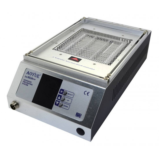 Προθερμαντήρας Aoyue Int853A++ 500W με Ένδειξη και Ρύθμιση Θερμοκρασίας 80° - 380° (19 cm x 15.5 cm x 26.5 cm) 20305