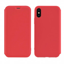 Θήκη Hoco Colorful Series Liquid Silicone για Apple iPhone X / XS Κόκκινη 27523