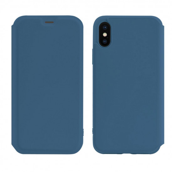 Θήκη Hoco Colorful Series Liquid Silicone για Apple iPhone XS Max Μπλε 27530