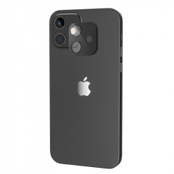 Προστασία Κάμερας Hoco 3D Metal για Apple iPhone 12 Mini Μαύρο 30796