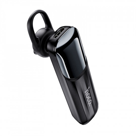 Business Wireless Headset Hoco E57 Essential V.5.0 Μαύρο με Μεγάλο Πλήκτρο Ελέγχου και 10 Ώρες Ομιλίας 31479