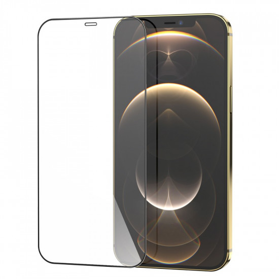 Tempered Glass Hoco G7  Full Screen HD για Apple iPhone 12 Mini Μαύρο Σετ 10τεμ. 35349