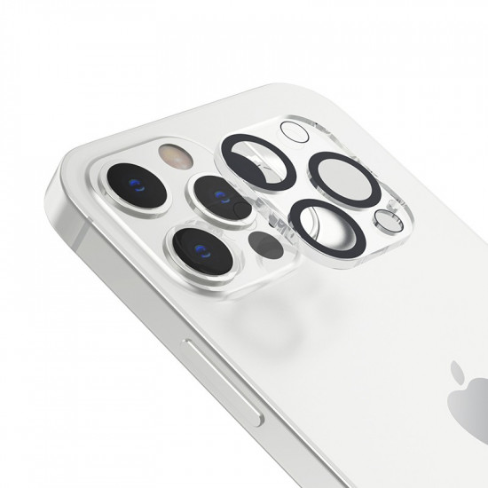 Προστασία Κάμερας Hoco 3D Metal G13 για iPhone 12 Pro Max  Μαύρο Σετ 25τεμ. 37976
