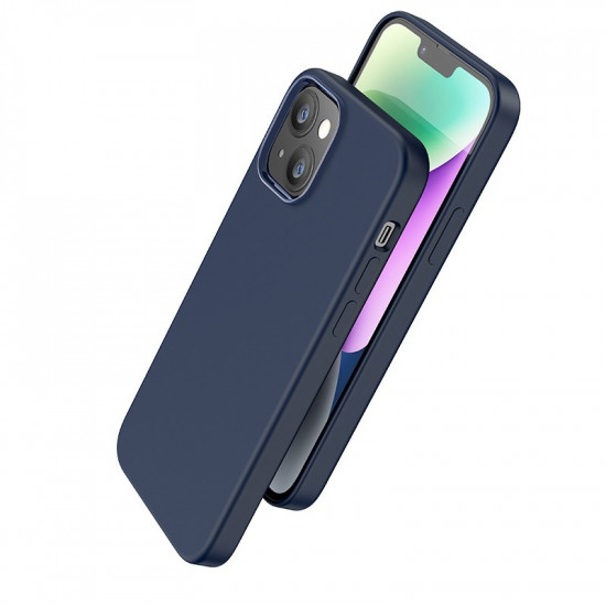 Θήκη Hoco Pure Series για Apple iPhone 14 Μπλε 37571