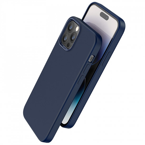 Θήκη Hoco Pure Series για Apple iPhone 14 Pro Max Μπλε 37580