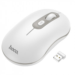 Ασύρματο Ποντίκι Hoco GM21 Platinum 1600dpi 2.4GHz Λευκό 39078