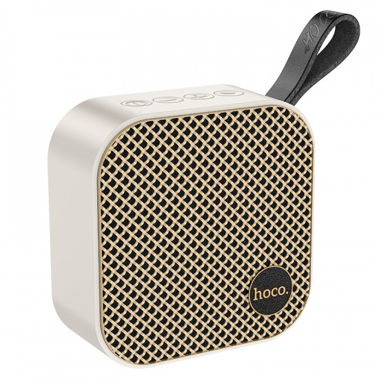 Φορητό Ηχείο Wireless Hoco HC22 Auspicious Sports BT 5.2 1200mAh 5W με FM, TF card, USB, AUX Λευκό 46701