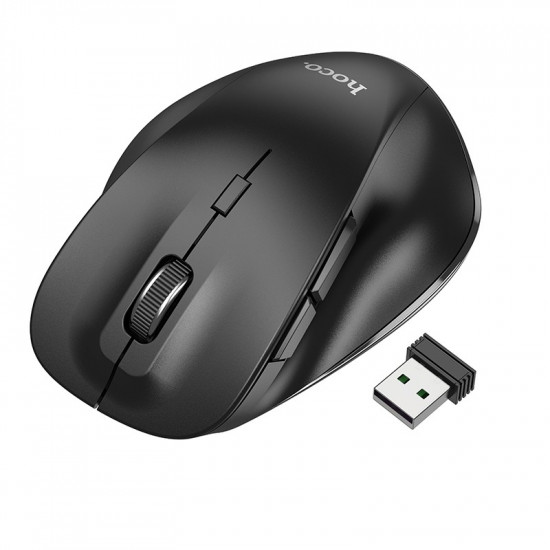 Ασύρματο Ποντίκι Hoco GM24 Mystic 1600dpi 2.4GHz 6 Πλήκτρων Μαύρο 39634