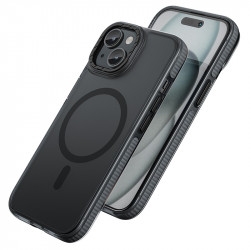 Θήκη Hoco Premium Series Drop Proof Magnetic Mag-charge για Apple iPhone 15 Plus Μαύρη 40751
