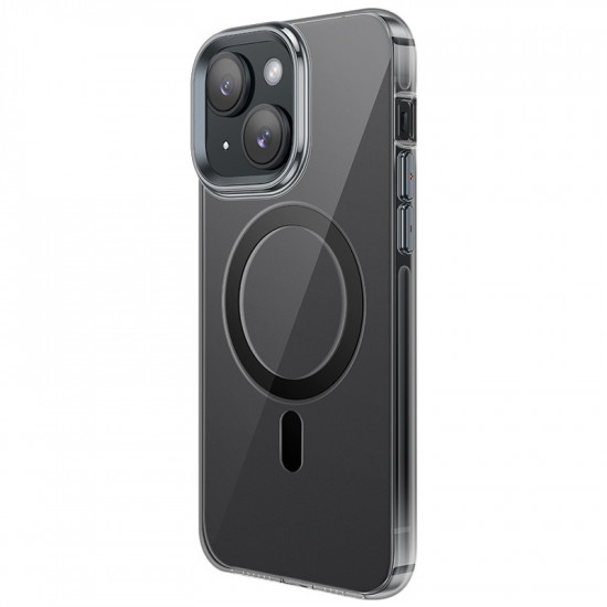 Θήκη Hoco Premium Series Transparent AS3 Magnetic Mag-charge για Apple iPhone 15 Smoke 40575