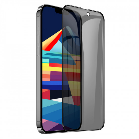 Tempered Glass Hoco A12 Pro Edges Protection 28 Μοίρες Privacy Angle Apple iPhone 15 Plus 16 Plus 46554