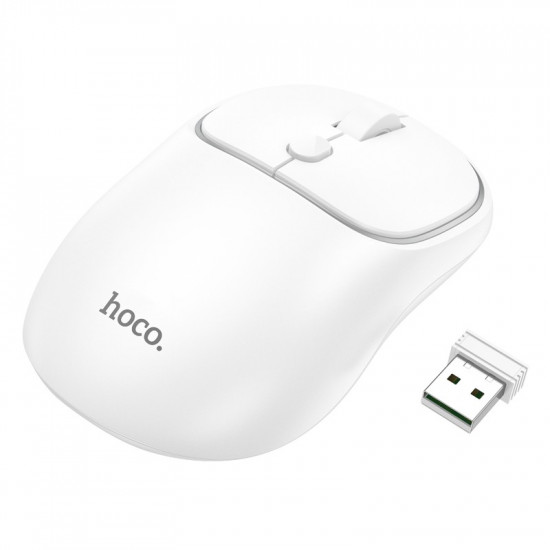Ασύρματο Ποντίκι Hoco GM25 Royal Dual Mode 1600dpi 2.4GHz 4 Πλήκτρων Λευκό 40407