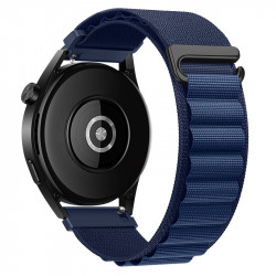 Watchband Hoco WH05 Climbing Series από Nylon για Samsung Huawei Xiaomi Vivo OPPO κα 20mm Universal Σκούρο Μπλε 40493