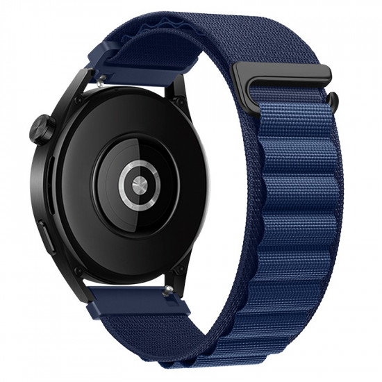Watchband Hoco WH05 Climbing Series από Nylon για Samsung Huawei Xiaomi Vivo OPPO κα 20mm Universal Σκούρο Μπλε 40493