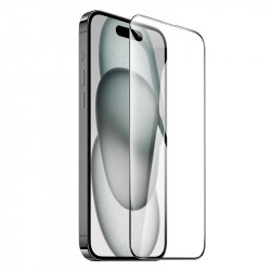 Tempered Glass Hoco Premium Series A37 120CC Large Arc Edges Dustproof 0.4mm 3D Anti-Static για Apple iPhone 15 Plus 41289