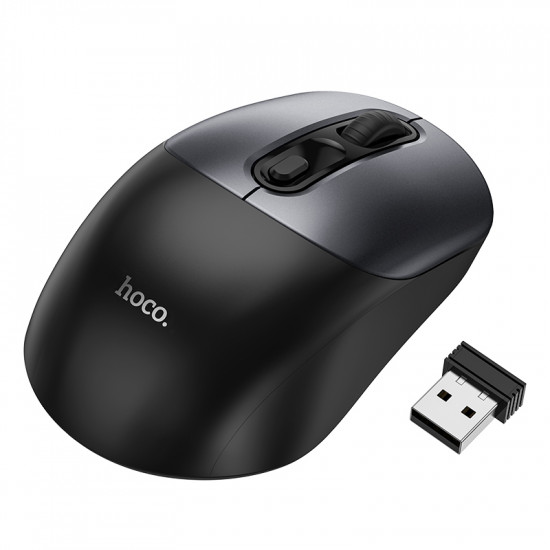 Ασύρματο Ποντίκι Hoco GM28 1600dpi 2.4GHz 3 Πλήκτρων Μαύρο 45178