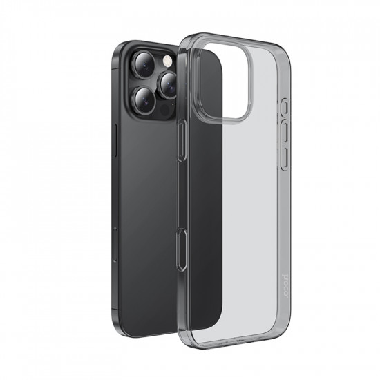 Θήκη Hoco TPU Light Series για Apple iPhone 16 Pro Max Smoke 46548