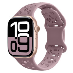Watchband Hoco WA38 Time Series 38/40/41/42mm Silicon Strap για Apple Watch series 1/2/3/4/5/6/7/8/9/SE/SE2 Ροζ 50217