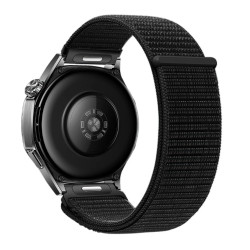 Watchband Hoco WH20 Belle Series Nylon για Samsung Huawei Xiaomi Vivo OPPO κα 22mm Universal Μαύρο 50269