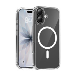 Θήκη Hoco TPU Magnetic Series Airbag Anti-fall για Apple iPhone 17 Διάφανη 50572