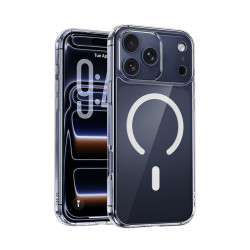 Θήκη Hoco TPU Magnetic Series Airbag Anti-fall για Apple iPhone 17 Pro Max Διάφανη 50567