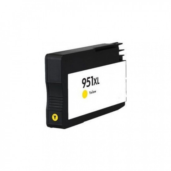 Μελάνι HP Συμβατό 951XL Σελίδες:1500 Yellow για Officejet PRO 251dw , 276dw MFP, 8100, 8600, 8610, 8620, 8630 e 31048