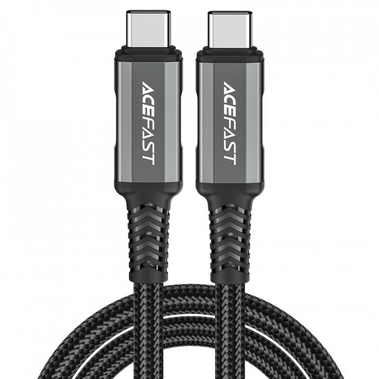 Καλώδιο Acefast C1-09 USB-C σε USB-C PD240W 40Gbps Data Transfer 4K Screem Support Μαύρο 1.2m 45228