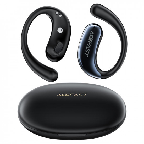 Wireless Earphones Hands Free Acefast FA005 TWS Ultra Thin v5.4 400mAh 20hr Λειτουργίας ENC IPX4 Μαύρα 47774