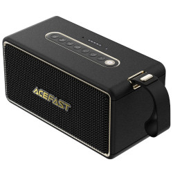 Φορητό Ηχείο Wireless Acefast K3 Max v5.4 TWS 80W 5000mAh με Μικρόφωνο USB AUX TF και RGB Φωτισμό IPX6 Μαύρο 49548