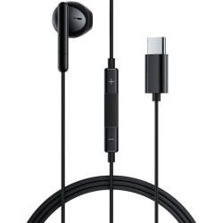 Hands Free Acefast L9 Μονό Ακουστικό USB-C με HD Μικρόφωνο Συμβατά με Όλες τις Συσκευές USB-C Μαύρα 1.2m 49572