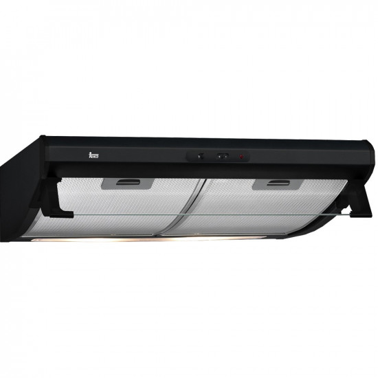 Απορροφητήρας TEKA 3 Ταχύτητες 2 Μοτέρ 375m3/h 60cm C 6420 INOX Μαύρο 40465532 44970