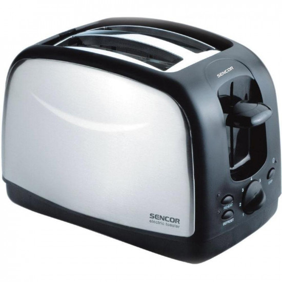Φρυγανιέρα Sencor STS 2651 2 Θέσεων Stainless Steel 850W Ασημί 41819
