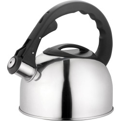 Τσαγιέρα Ανοξείδωτη 2lt 18cm Lamart LT7004 Ασημί/Μαύρο 42949