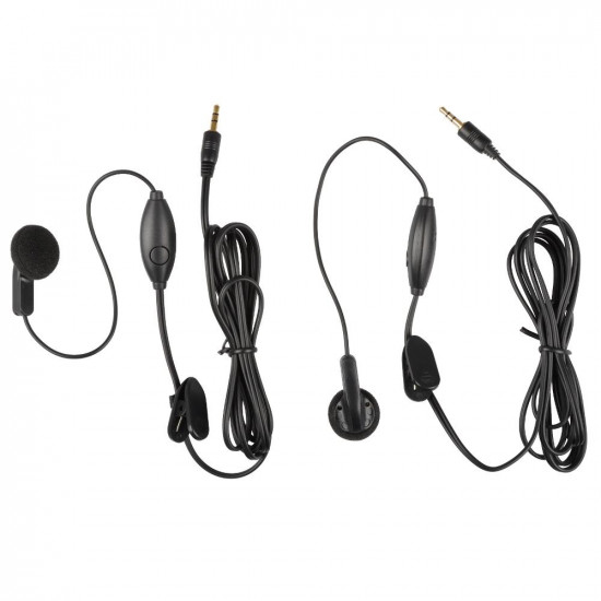 Σετ 2 Τεμ. Hands Free Sencor HFS με Μικρόφωνο, 2.5mm Jack για Walkie Talkie Συμβατά με Sencor και Motorola 47808