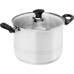 Κατσαρόλα LEGER 24X18cm 8lt Stainless Steel Lamart LTB2418 Ασημί 42965