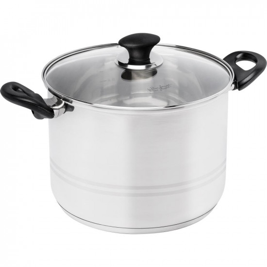 Κατσαρόλα LEGER 24X18cm 8lt Stainless Steel Lamart LTB2418 Ασημί 42965