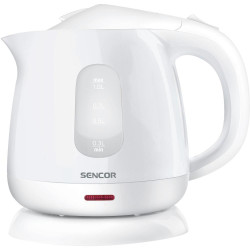 Βραστήρας Sencor SWK 1010WH 1lt 1100W με Αφαιρούμενο και Πλενόμενο Φίλτρο Ρύπων και Αλάτων Λευκός 42029