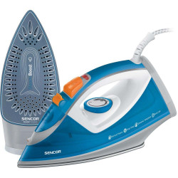 Σίδερo Ατμού με Κεραμική Πλάκα Drip-Stop 2400W Sencor SSI 7710BL Μπλε 42055