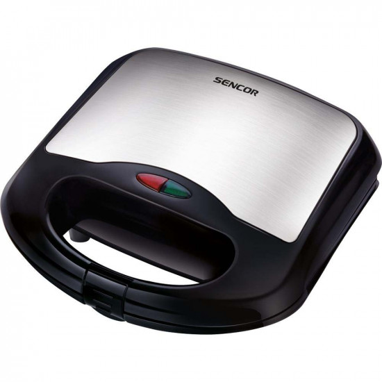 Τοστιέρα 2 Θέσεων Sencor SSM 4220SS Ασημί 42126