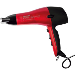 Σεσουάρ Μαλλιών Sencor SHD 6701RD 2000W Ultra-lightweight με 2 Επιλογές Ταχύτητας Αέρα και 3 Θερμοκρασίας Κόκκινο 42186