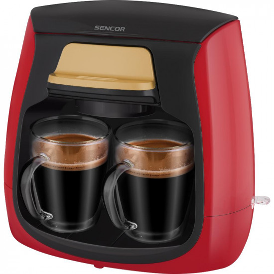 Καφετιέρα Φίλτρου Sencor SCE 2101RD 0.3L 500W Κόκκινη 42306