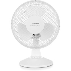 Επιτραπέζιος Ανεμιστήρας Διάμετρου 23cm Sencor SFE 2310WH Λευκό 42312