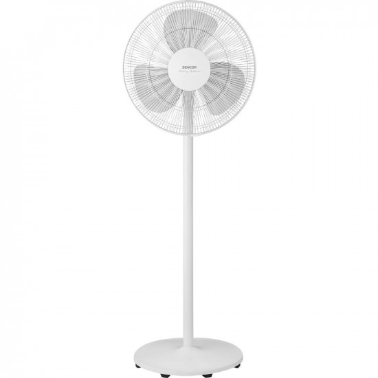 Ανεμιστήρας Δαπέδου Sencor SFN 4060WH 50W 2 σε 1 3 Ταχυτήτων Διαμέτρου 40cm Λευκός 42322